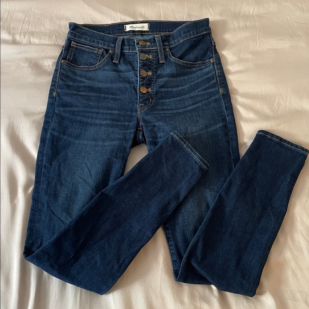 LIKE NEW Madewell button-front jeans
